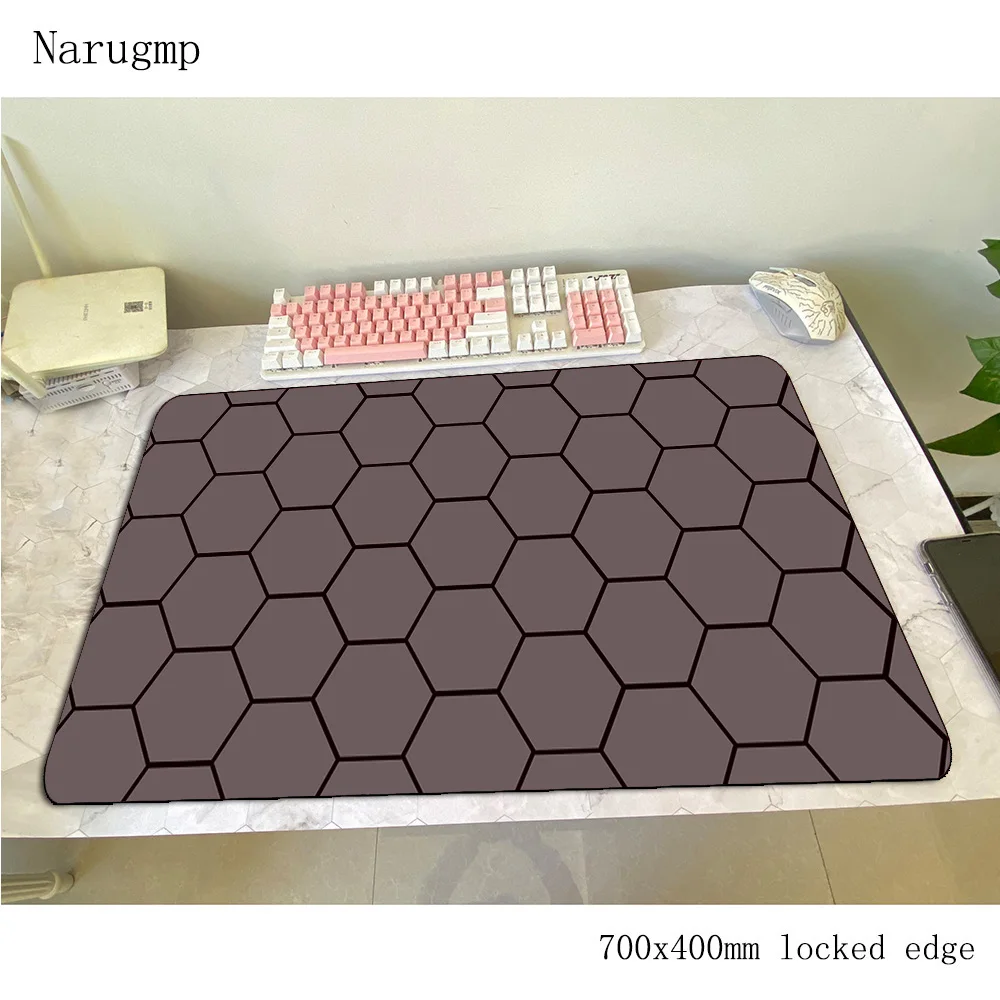 Hexagon Abstract mats 700x400x4mm Professional gaming mouse pad keyboard mousepad Domineering notebook accessories padmouse mat