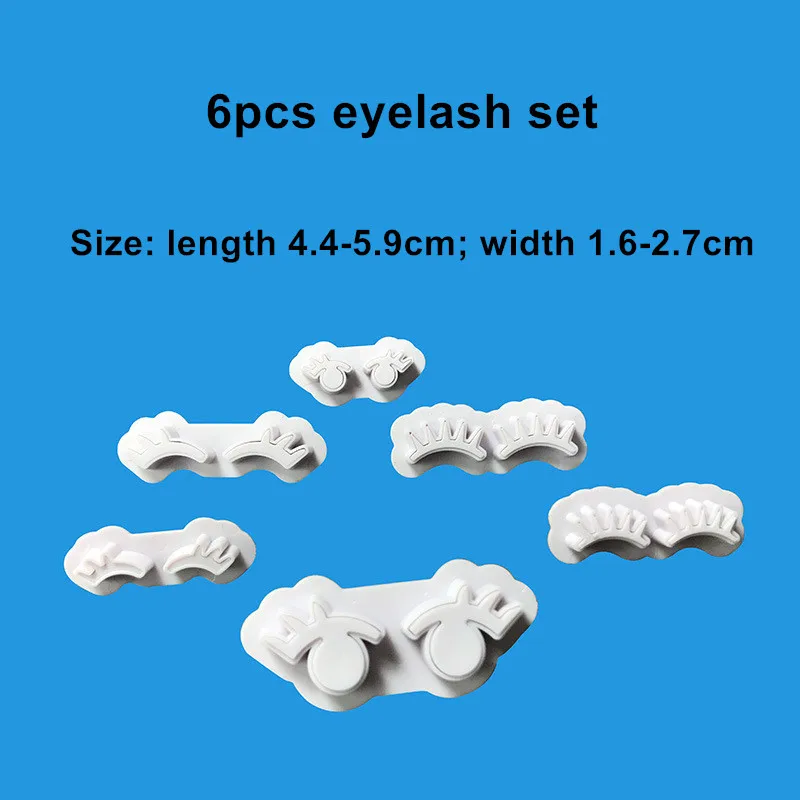 New DIY Creative expression eye glasses eyelashes bread Cake Molds Mould Fondant Tools Cookie Cutter Birthday Cake Decorating