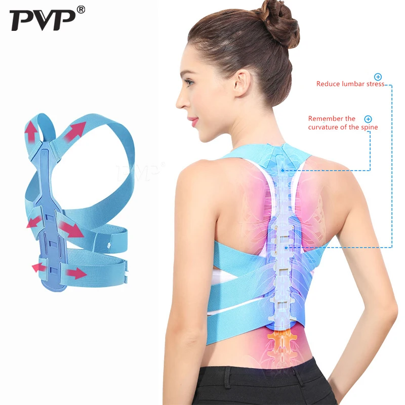 Brace Support Belt Adjustable Back Posture Corrector Clavicle Spine Back Shoulder Lumbar Posture Correction Corset For Posture