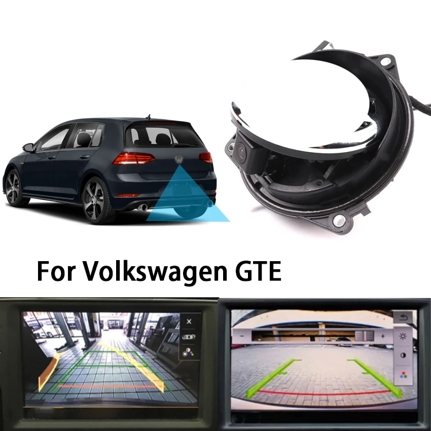 

Car Rear View Reverse Parking Night Vision LOGO Camera For Volkswagen GTE rear car logo to car camera Waterproof high quality