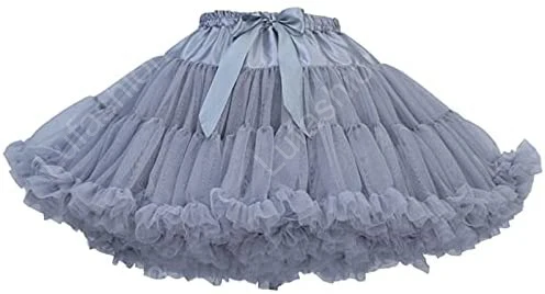 Women's Girl's Lolita Petticoat Bridal Petticoat Cosplay Party Prom Dress Short Underskirt Tulle Crinoline Petticoat Puffy Skirt