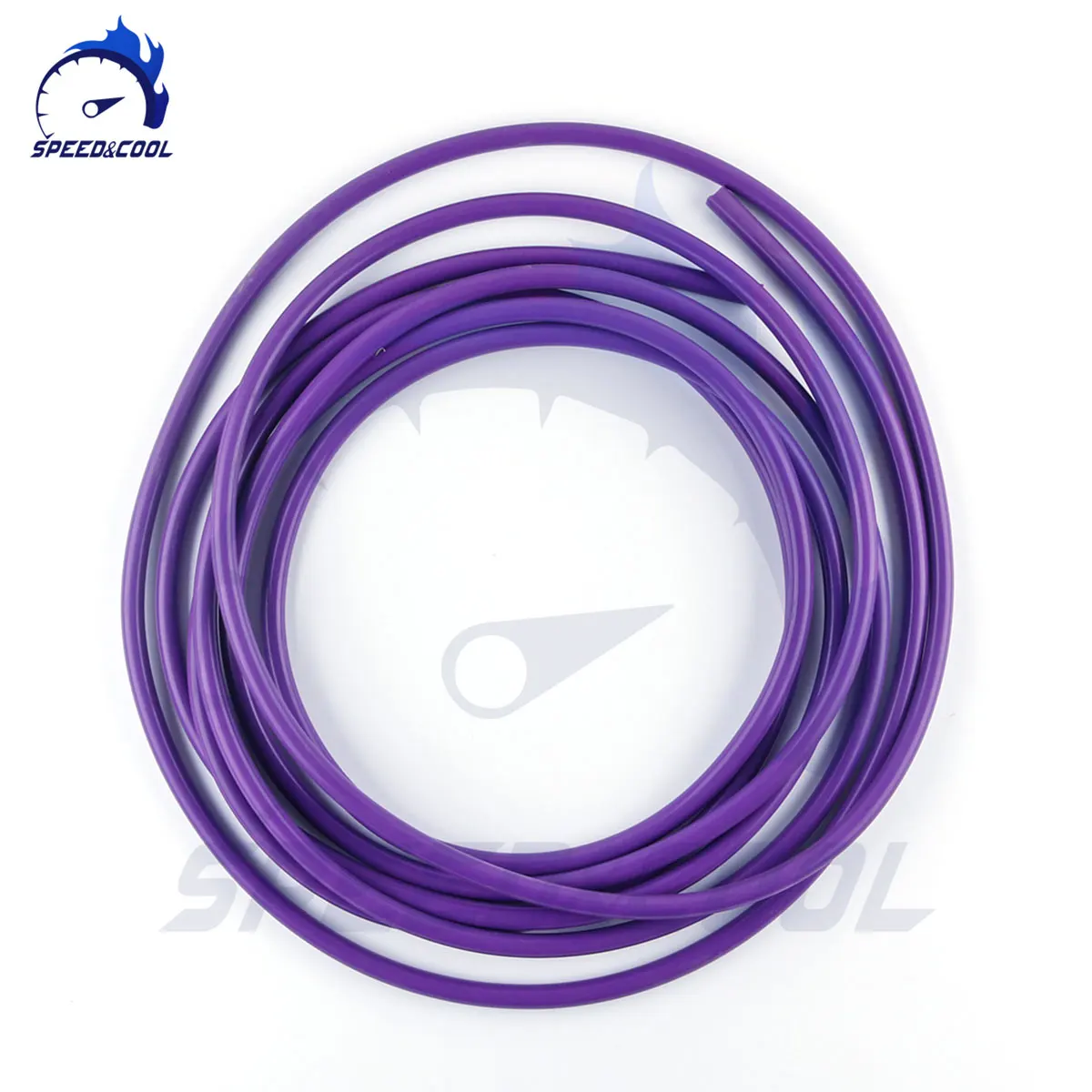 10 stóp ID: 4mm 5/32" Pomarańczowy Żółty Fioletowy Różowy Biały Zielony Wysokowydajny silikonowy wąż próżniowy 3 metry