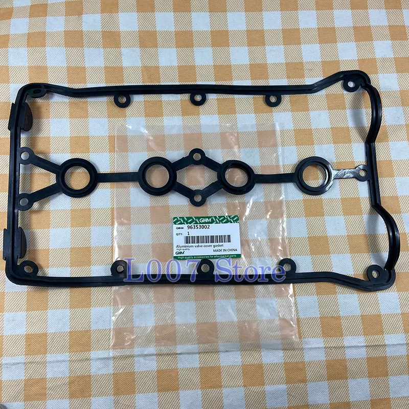 Aluminium Valve Cover Gasket For Buick Excelle 1.6L Chevrolet Aveo Aveo5 Daewoo Lanos Kalos Lacetti Nubira Pontiac NO: 96353002