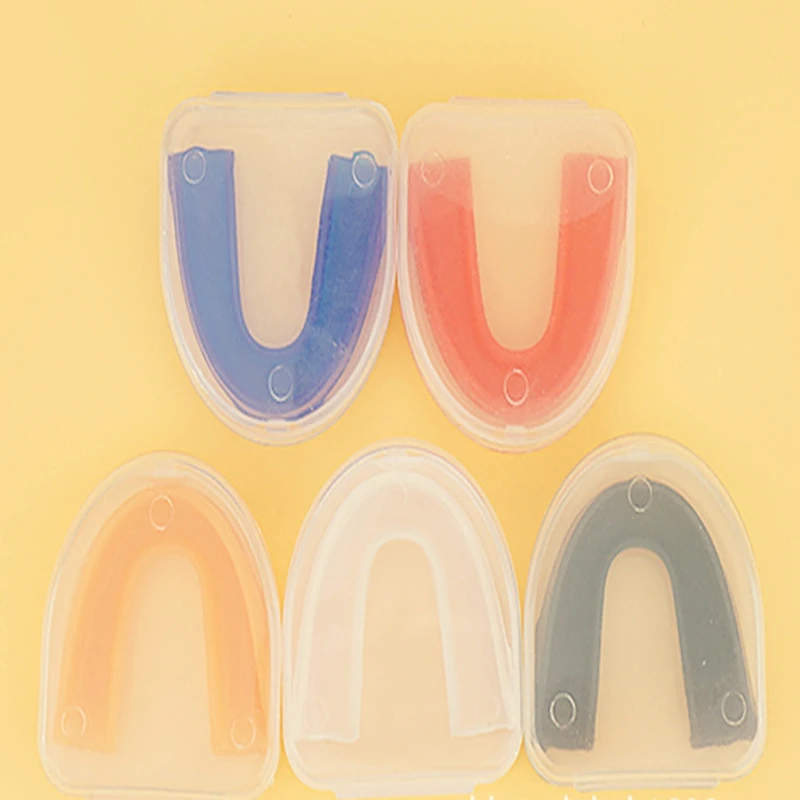 

100pcs/lot Mouthguard Mouth Guard Teeth Protect For Boxing Football Basketball Karate Muay Thai Safety Protection