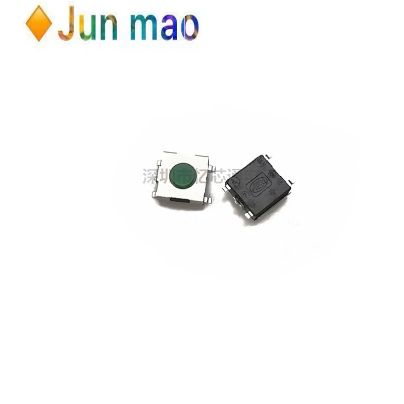 5 pces skhmqle010 japão alpes botão interruptor de toque micro chave 6*6*3.1mm remendo 5 pinos