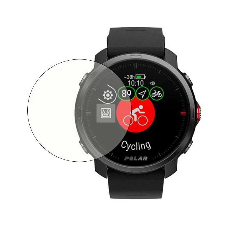 Smartwatch Gehärtetem Glas Klar Schutz Film Schutz Für POLAR Grit X Pro Smart Uhr Full Screen Protector Abdeckung Zubehör