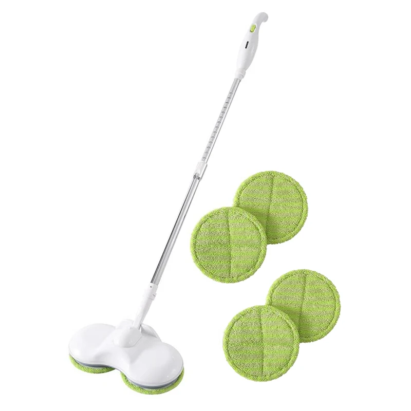 10 Pcs Replacement Pad for Cordless Electric Rotary Mop Sweeper Wireless Electric Rotary Mop Replacement Scrubber Pad