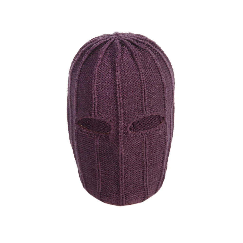 Helmut Zemo Cosplay Mask Baron Zemo Headgear Knit Type Soft Warm Zemo Cosplay Props