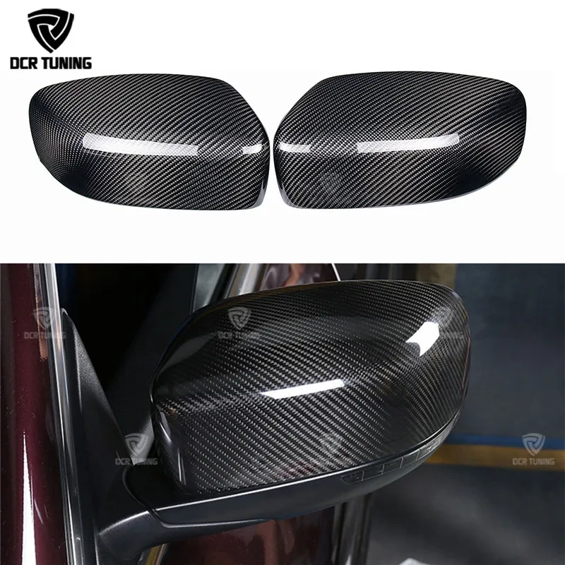 

Add On Stickers For Maserati Quattroporte Sedan Carbon Fiber Rear View Mirror Cover for Ghibli Carbon Mirror Cover 2013 - 2016