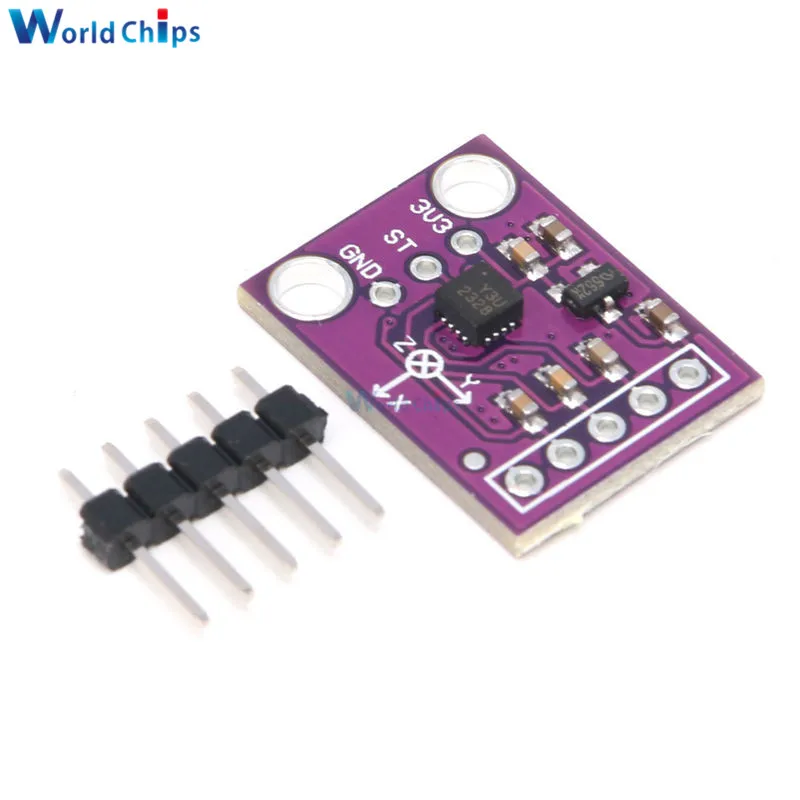 3 Axis Accelerometer ADXL337 Breakout Board GY 61 Analog Output Accelerometer 3-5V