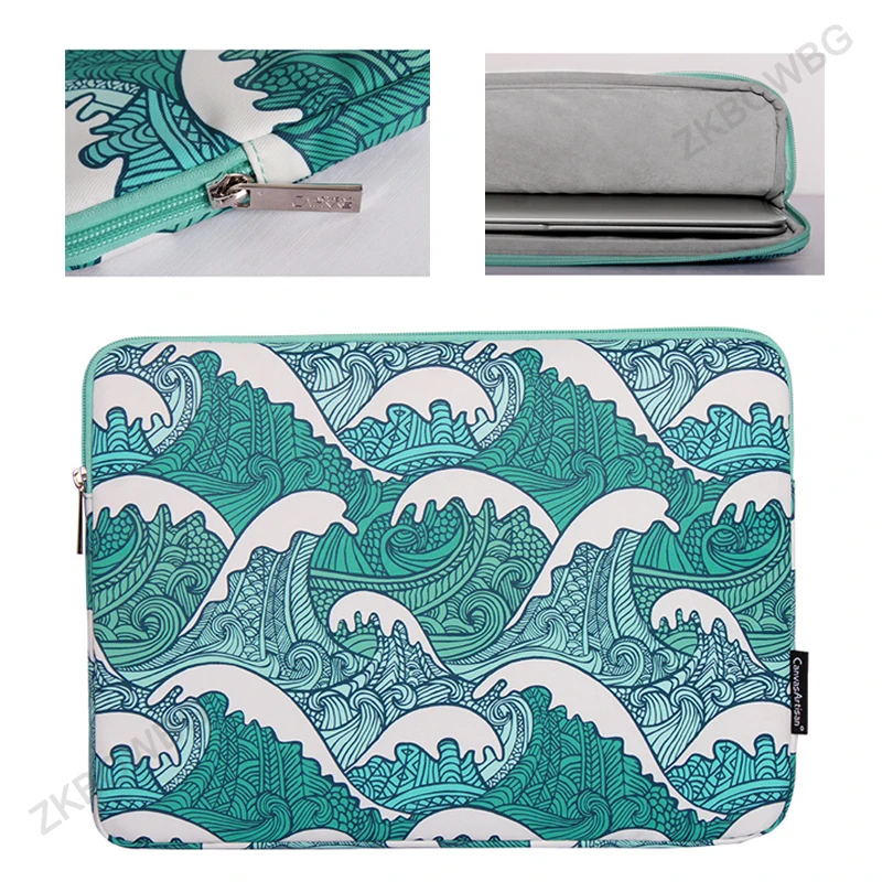 

Laptop Bag 11 12 13.3 inch Case for Apple Macbook Air A2337 M1 Pro 13 A2338 A2141 HP 14'' Waterproof Floral Sleeve Dell Cover