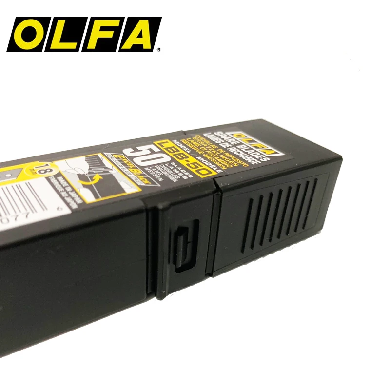 OLFA Blade Black Type 18mm  LBB-10 LBB-50 PL-1 L-1 L-2 L-3 OL FL CL ML SL-1 EXL XL-2 BN-L BN-AL NOL-1 NL-AL