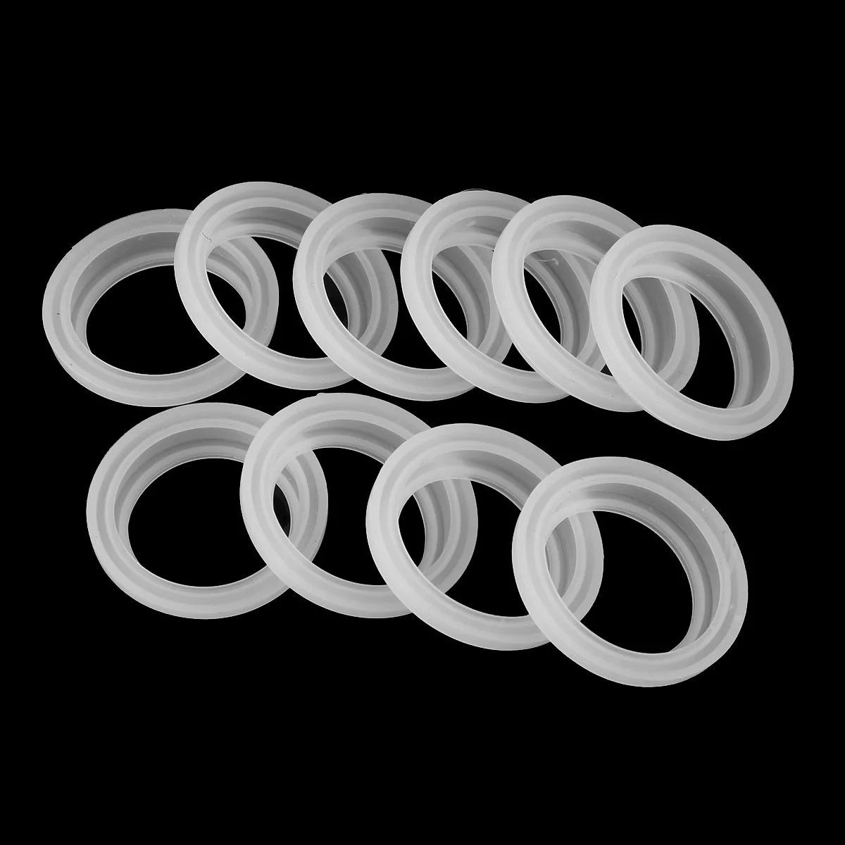 

10Pcs Silicone Sealing O-Rings Gaskets Seals for 4.5 or 5.2cm Vacuum Bottle Cover Stopper Thermal Cup Lid Bullet Flask Covers