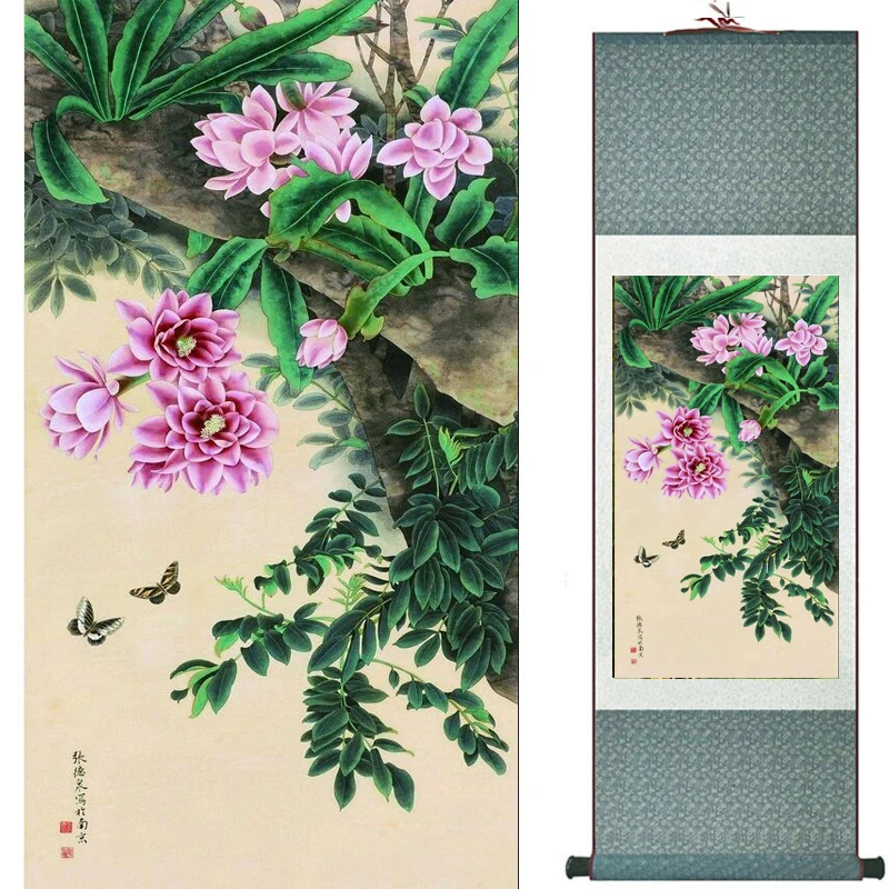 

Birds and flower Art Painting Home Office Decoration Chinese scroll painting birds painting 19081737