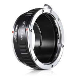 K&F CONCEPT For EOS-M4/3 Camera Lens Mount Adapter Ring for Canon EOS EF Mount Lens for M4/3 MFT Olympus PEN E-P1/Panasonic G