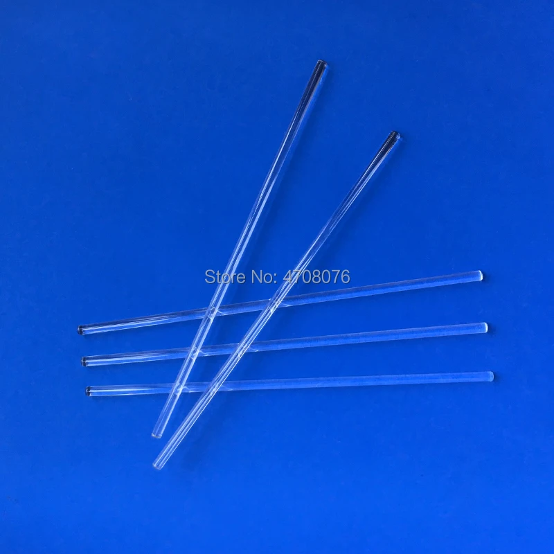 6*250mm Borosilicate glass stirring rod transparent Lab stirring stick/muddler glass stirrer for scientific experiment