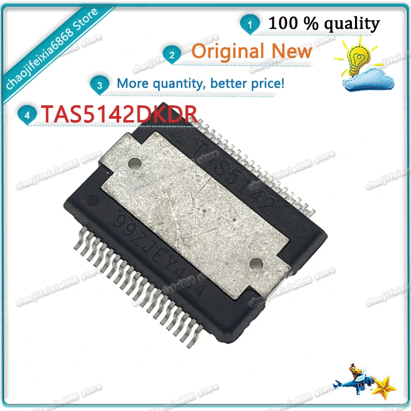 1pcs/lot! TAS5142DKDR 5142 TAS5142 TSSOP36 TAS5630DKDR  5630 TAS5630 HSSOP44 Class D digital power amplifier chip NEW ORIGINAL