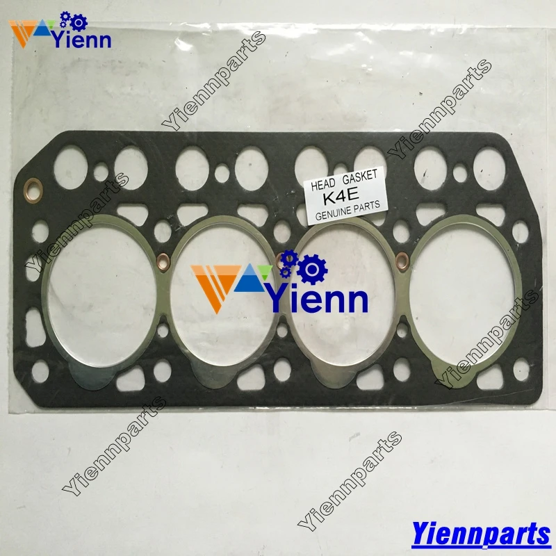 

K4E Cylinder Head Gasket MM408457 For Mitsubishi MT21 MT23 Tractors Diesel Engine Spare Parts