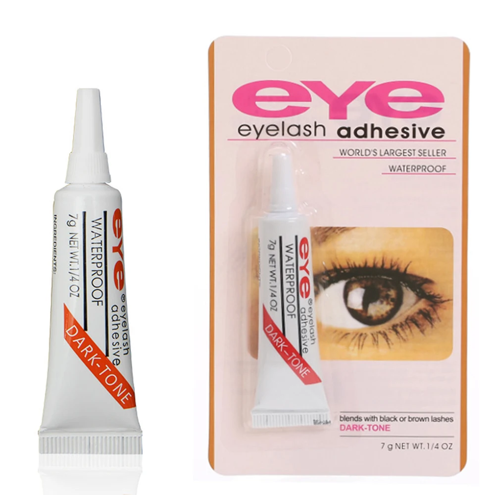 1 Pc Clear/Black Women Make Up Fake Eyelash Glue Strong Adhesive Waterproof False Lash Eyelash Extend Easy to Use Tool TSLM2