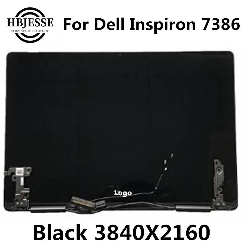 

Original 13.3'' screen assembly for Dell inspiron 7386 UHD Black Touchscreen Display Complete Assembly LCD Full Assembly KJ4T3