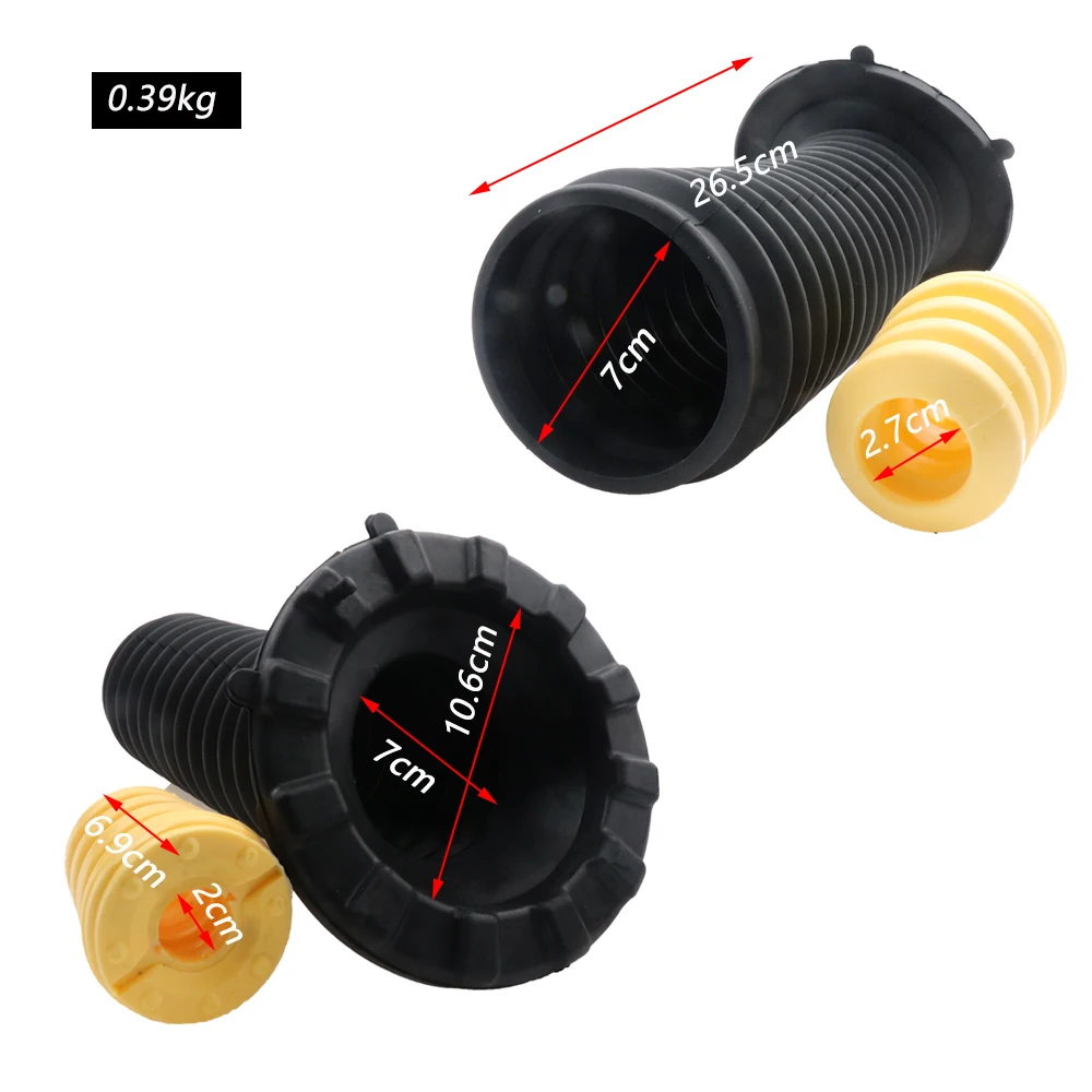 Front Dust Cover For Toyota Camry Highlander Sienna Lexus ES RX Changan Raeton BYD S6 Air Shock Absorber Rubber Bellow Dust Boot