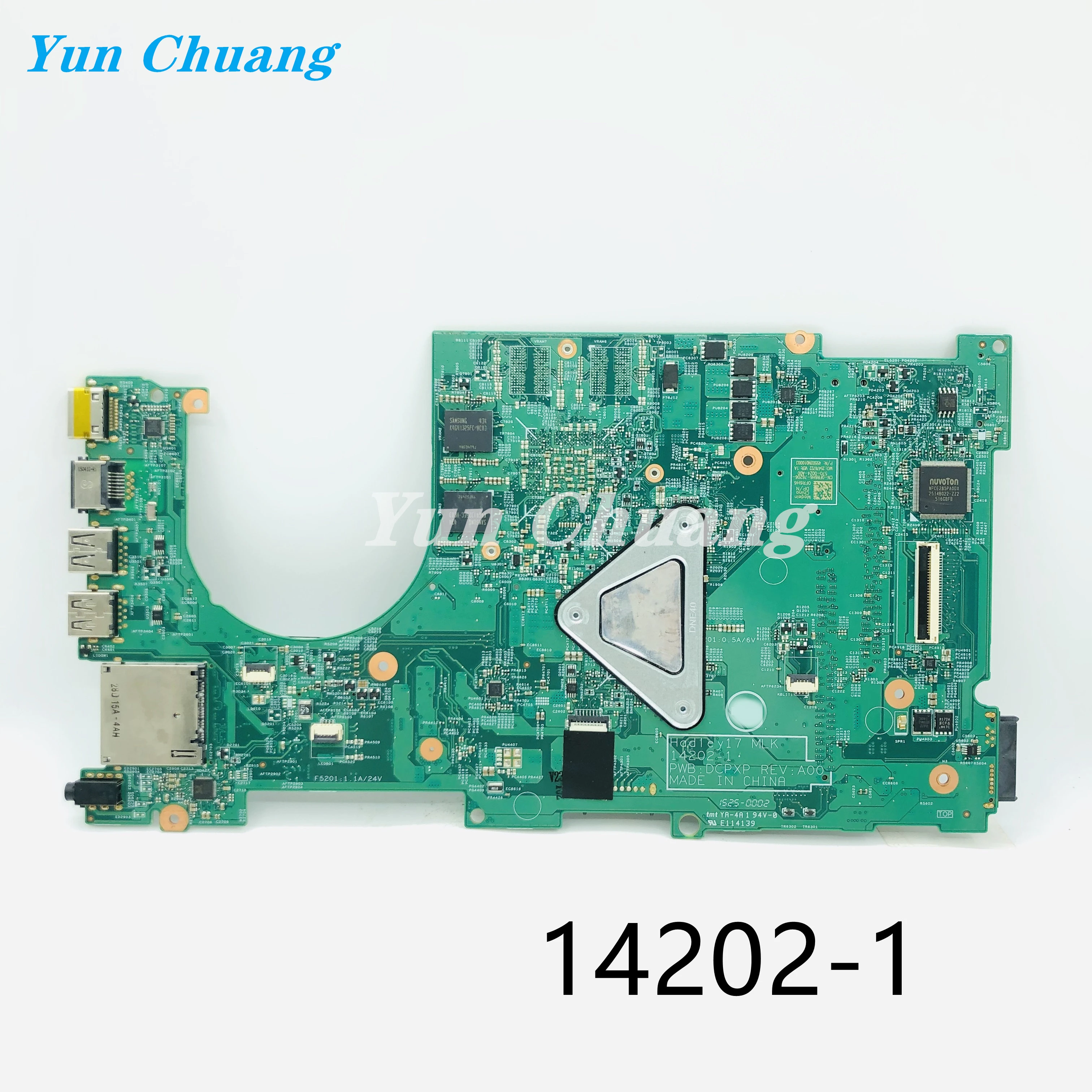 CN-0FR6H6 0FR6H6 For DELL Inspiron 7746 Laptop Motherboard 14202-1 SR23W I7-5500U N15S-GX1-B-A2 DDR3 Notebook Mainboard