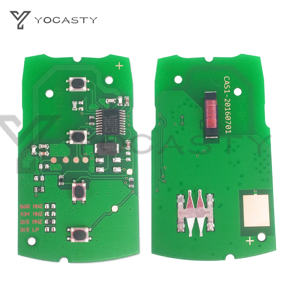 YOCASTY 4 przycisk zdalnie sterowanym samochodowym brelok 315MHz 433MHz 868MHz ID7944 LX8766S LX8766S dla BMW serii 7 E65 E66 E38 E39 CAS1