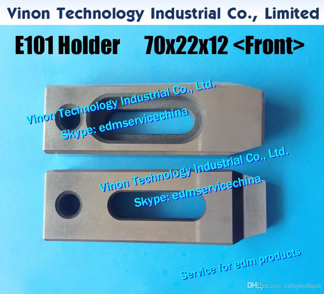 

(2pcs/lot) 70Lx22Wx12H with M8 hole E101 edm Clamping Jig Holder Parts (Front type) for all Wire Cut machine, Wire-EDM Clamp 70L