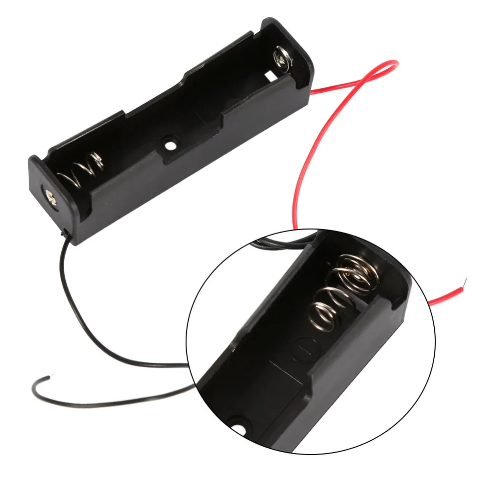 5 шт., пластиковый чехол для аккумулятора 18650