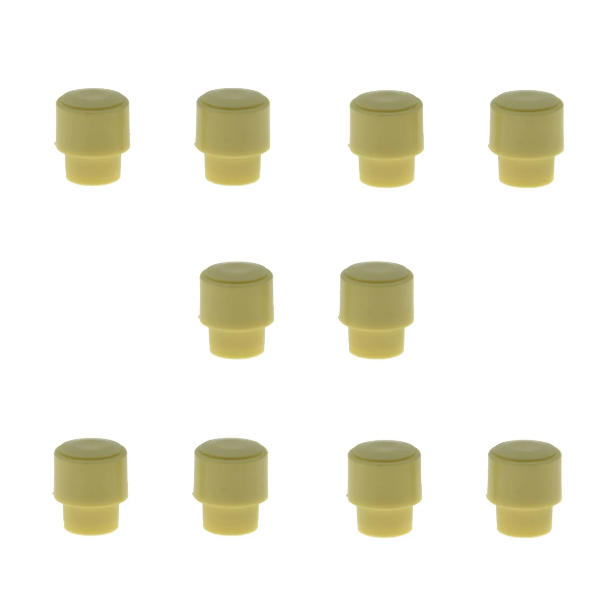 Dopro 10pcs Barrel Switch Tip 3 Way/4 Way Pickup Selector Switch Knob for U.S. Tele/Telecaster Black/Ivory/White