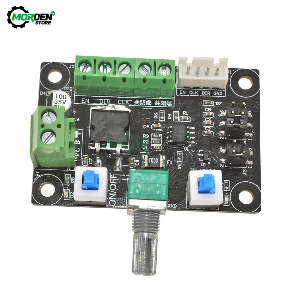 DC 12V 24V Stepper Motor Pulse Signal Generator Module For Stepper Motor Driver Controller Speed Regulator 8~24V