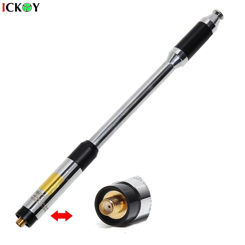 

Telescopic High Gain Antenna Dual Band VHF/UHF SMA-Female for Motorola GP340 GP350 GP360 GP380 GP640 GP680 HT1250 HT750 HT1550