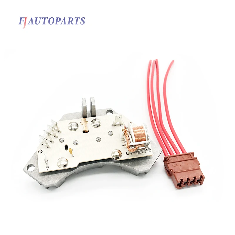 

Blower Motor Heater Resistor and Wiring Harness Cable for Citroen Saxo Xsara Xantia Berlingo ZX AX 6441.78 white PCB