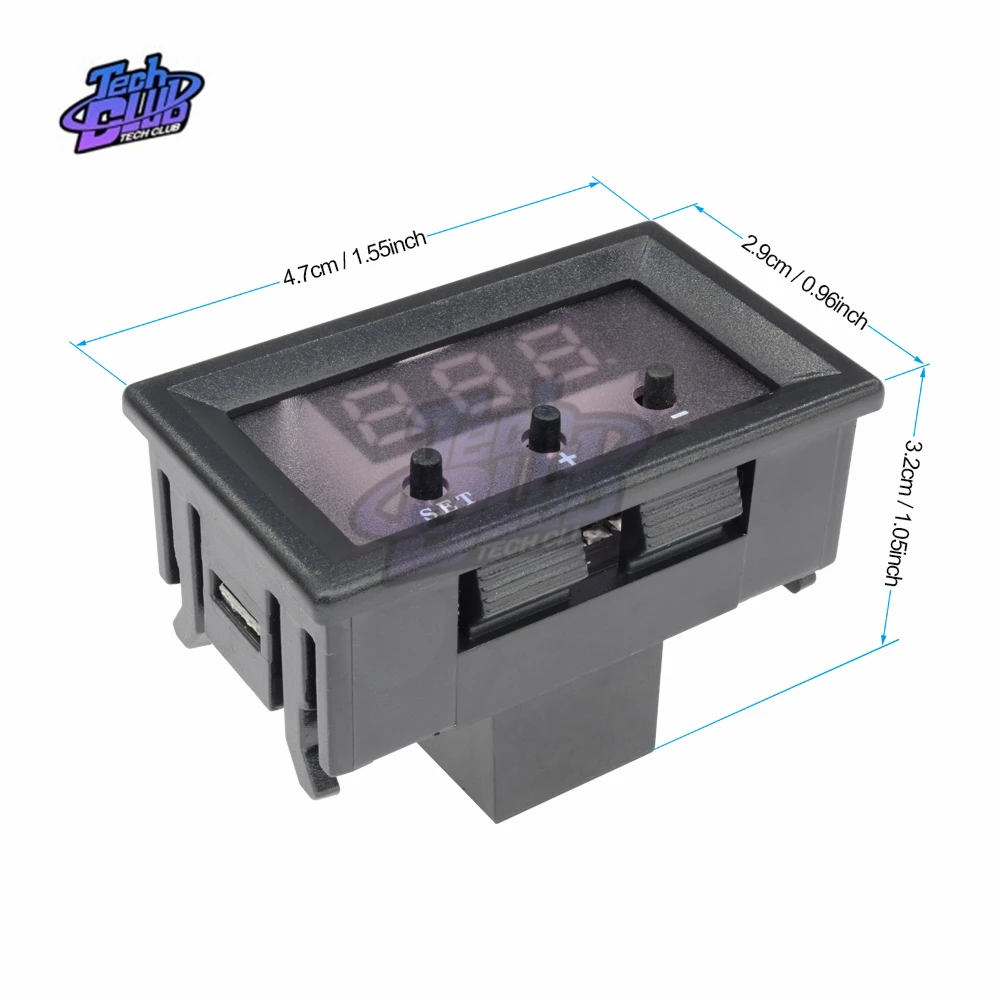 DC 12V Digital Thermostat Temperature Controller Regulator Thermoregulator Incubator NTC Sensor W1209WK W1209 Switch Module