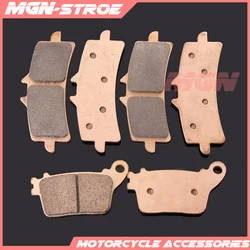 Motorcycle metal sintering brake pads For GSX-S1000 GSX-S1000F 2015 2016 2017 GSXR1000 K11 2011 2012 2013 2014 2015