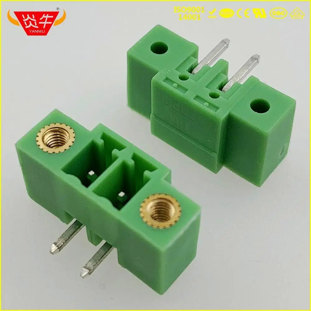 50Pcs KF2EDGRM 3.81 2P ~ 12P PCB PLUG-IN TEMINAL BLOCKS 15EDGRM 3.81mm MC 1,5/ 2-GF-3,81 1827868 PHOENIX CONTACT DEGSON