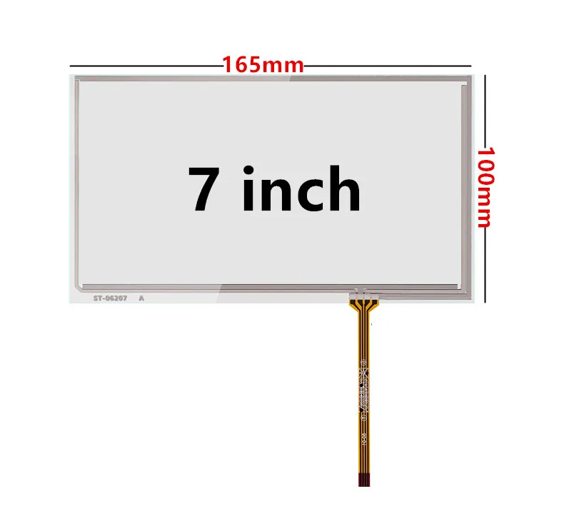 6.2/7/8 zoll Widerstand Digitizer Touch Screen Panel Glas Für Auto DVD GPS Navigation Multimedia Ersatz Teile