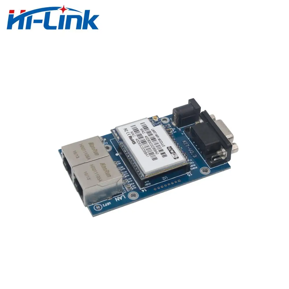 HiLink Uart WiFi 무선 모듈 HLK-RM04, 테스트 보드 포함, RT5350, IEEE802.11bgn, 16M + 4M