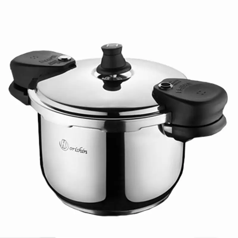 Cooking Pressure Cooker 3-9L SS304 Stainless Steel Pressure Cooker Explosion-proof small large Capacity 18cm-26cm Gas/Induction