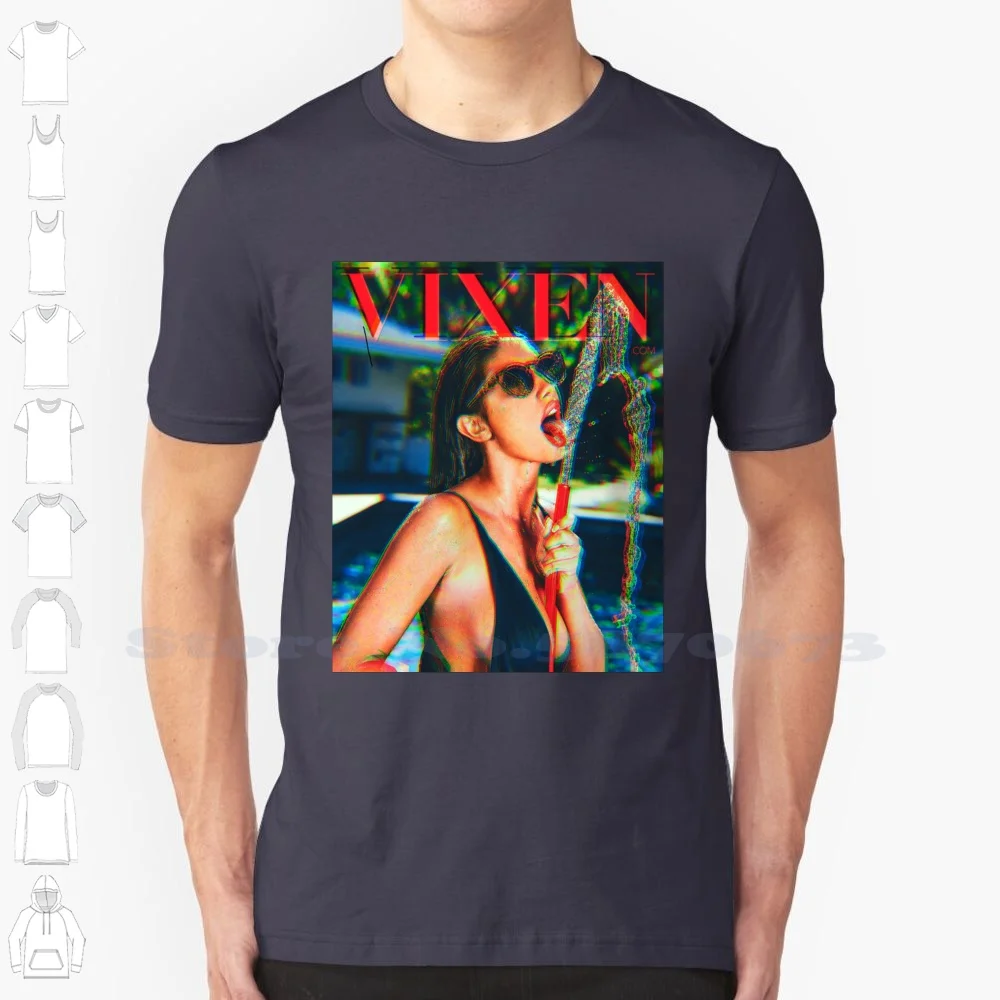 August Ames Fashion Vintage Tshirt T Shirts Star August August Ames August Ames Vixen Magazine Star Adult