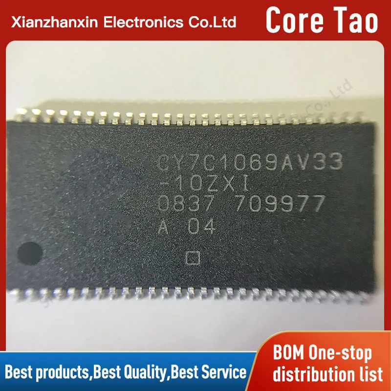 1pcs/lot CY7C1069AV33-10ZXI CY7C1069AV33 TSOP54 Static random access memory