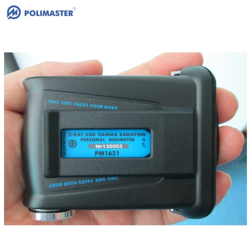 Genuine Belarus PM1621 personal nuclear radiation detector high quality x-ray and gamma radiation personal dosimeter