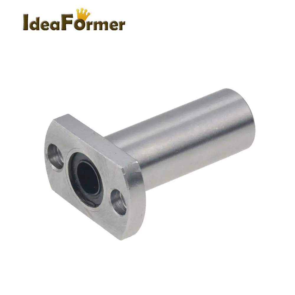 1 Pc LMH8LUU 8mm Flange Linear Bearing H Type Lengthen Flanged Linear Bushing For CNC 3D Printer Parts 8mm linear Rod Shaft.