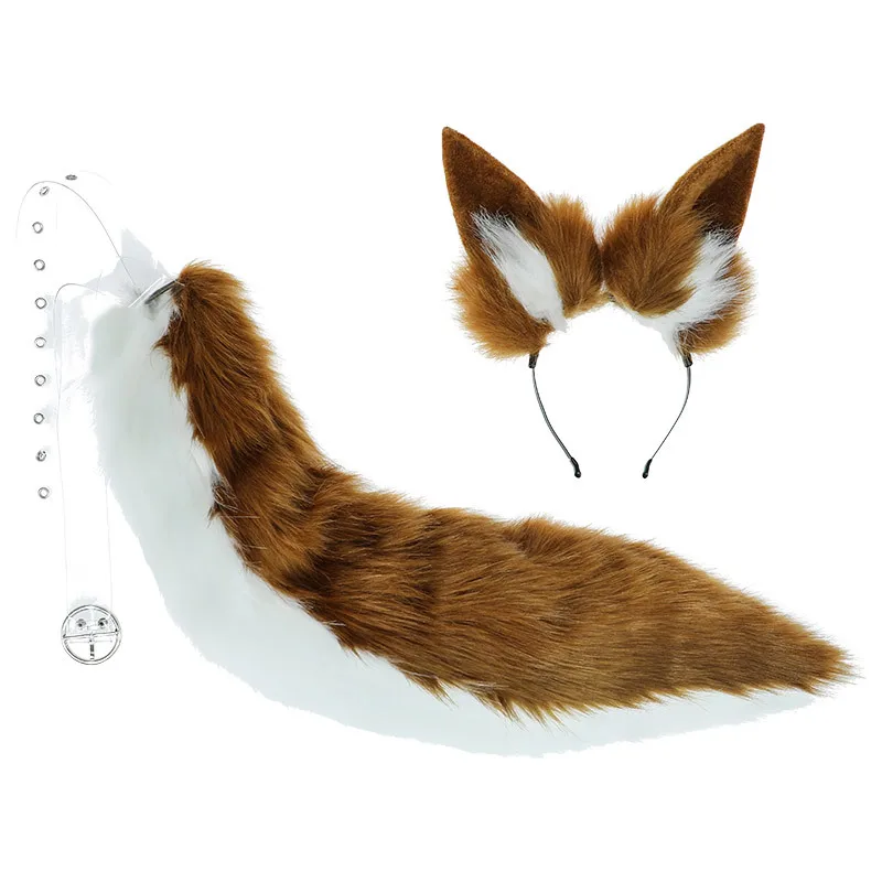 4 Cerchietti Con Orecchie Animali Regolabili Per Cosplay