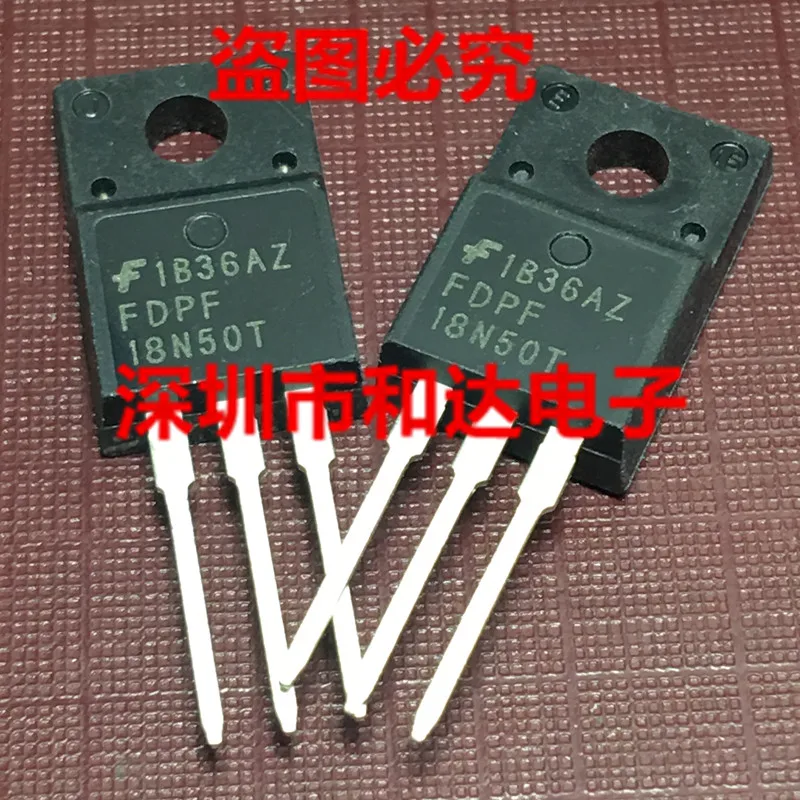 

FDPF18N50T TO-220F 500V 18A