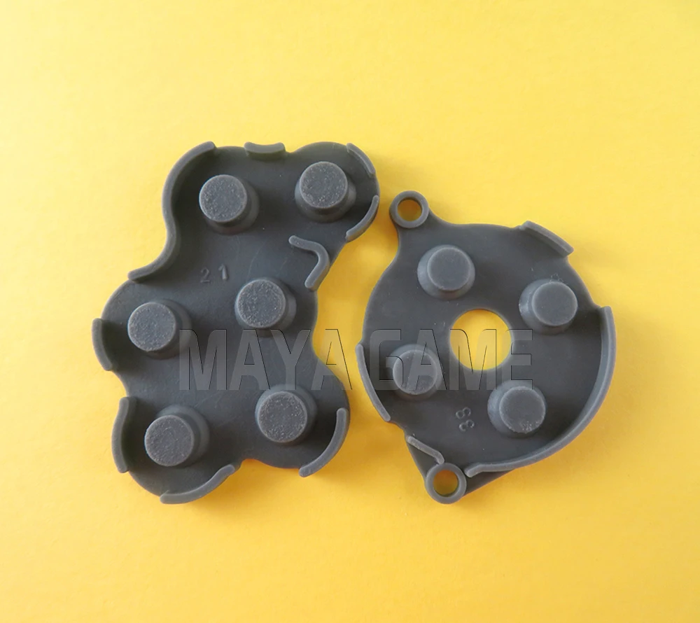 ซิลิโคนสำหรับ XBOX GEN 1ST Controller ยางปุ่ม Contact Pad ABXY สำหรับซ่อม XBOX 5ชุด