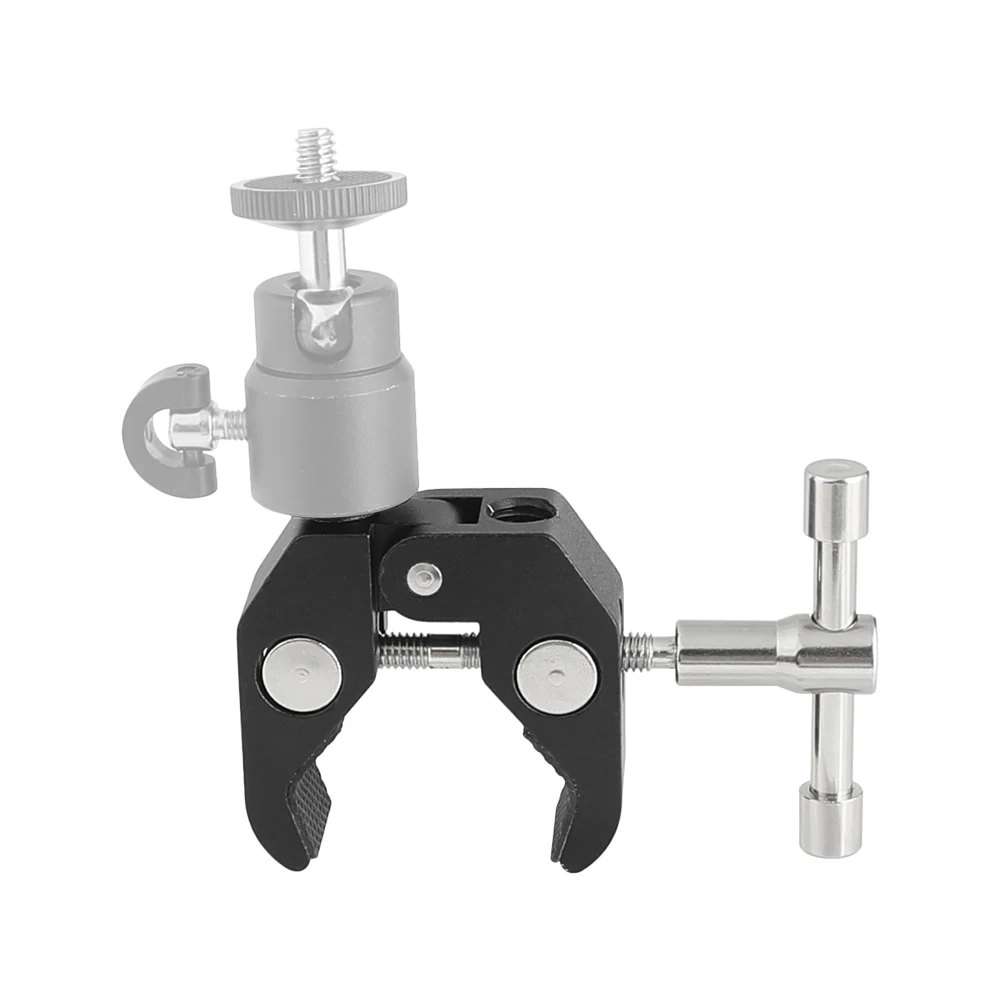 Hdrig super clamp mit 1/4 "und 3/8" Gewinde für Kameras/Lichter/Regenschirme/Haken/Regale/Platten glas/Querstangen für DSLR-Kamera