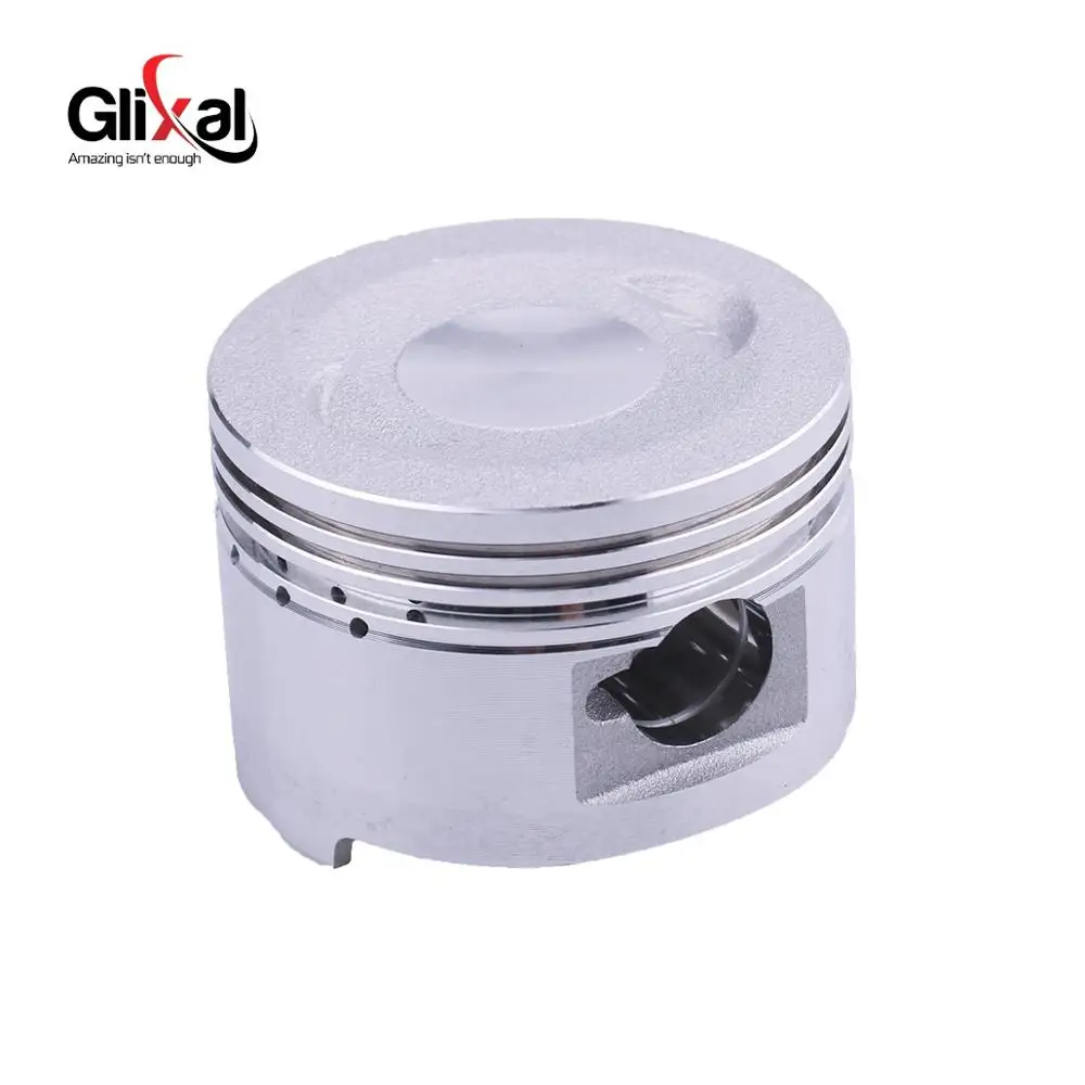 Glixal GY6 Moped 100cc 139QMB 139QMA 50mm Piston Kit Ring for TANK ROKETA JALON STRADA TaoTao Peace Scooter ATV