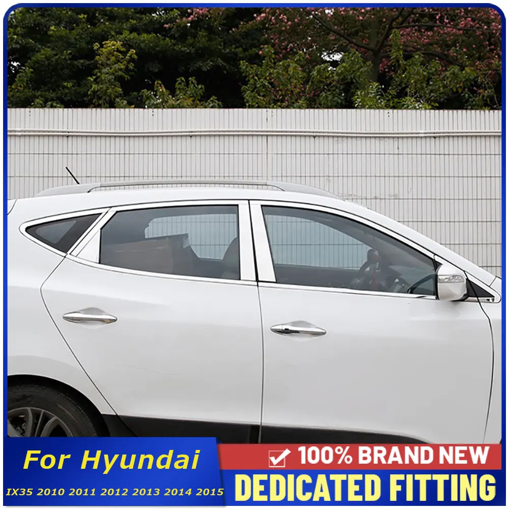 

Отделочные полосы из нержавеющей стали для Hyundai IX35 2010 2011 2012 2013 2014 2015