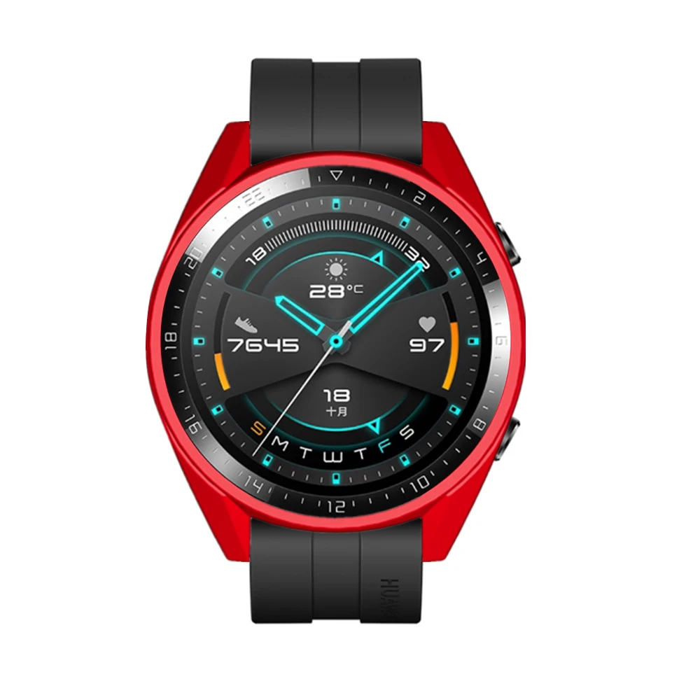 FIFATA TPU ซิลิโคนป้องกันกรณีสำหรับ HUAWEI WATCH GT/GT 2 สมาร์ทนาฬิกาสำหรับ huawei GT/GT2